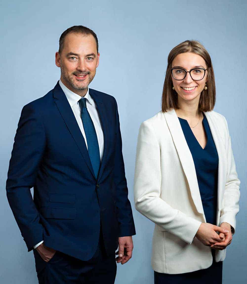 Mag. Johannes Mutz und Mag. Caroline Niederer